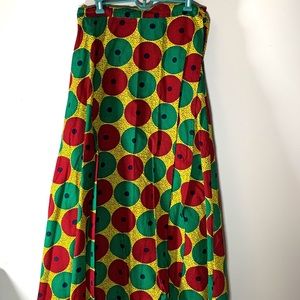 African Print Skirt